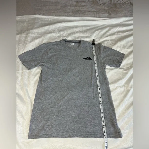 The North Face Men's‎ Heather Gray Short Sleeve Tee Size Small - Picture 5 of 7